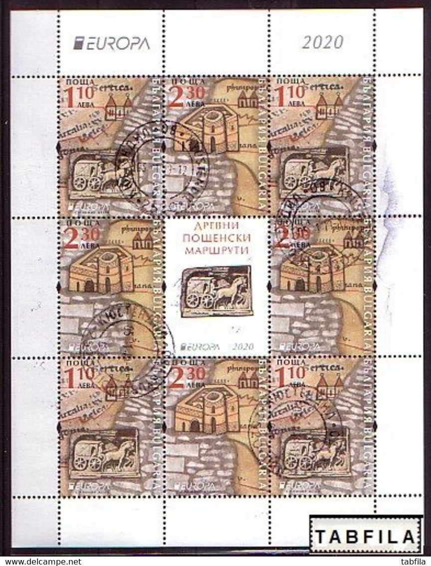 BULGARIA - 2020 - Complet - Standart - 23 St. + 18 Bl + Book - + Eu PF - Used (O) - Oblitérés