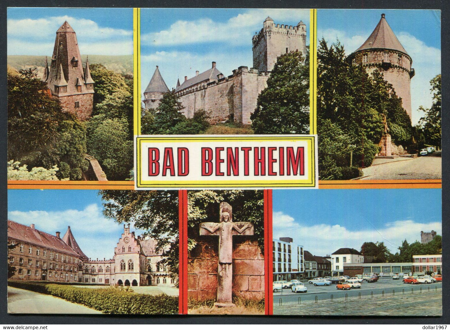 Hotel Grossfeld , 4442 Bad Bentheim . -  USED 1978 - 2 Scans For Condition.(Originalscan !!) - Bad Bentheim