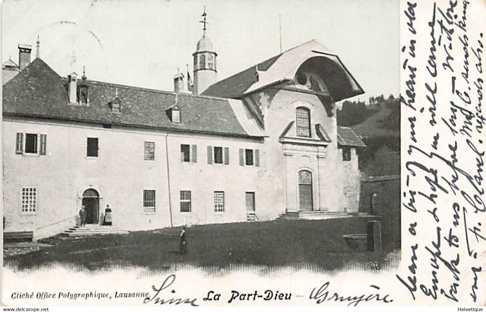 La Part-Dieu Sur Bulle Gruyère 1909 - Bulle