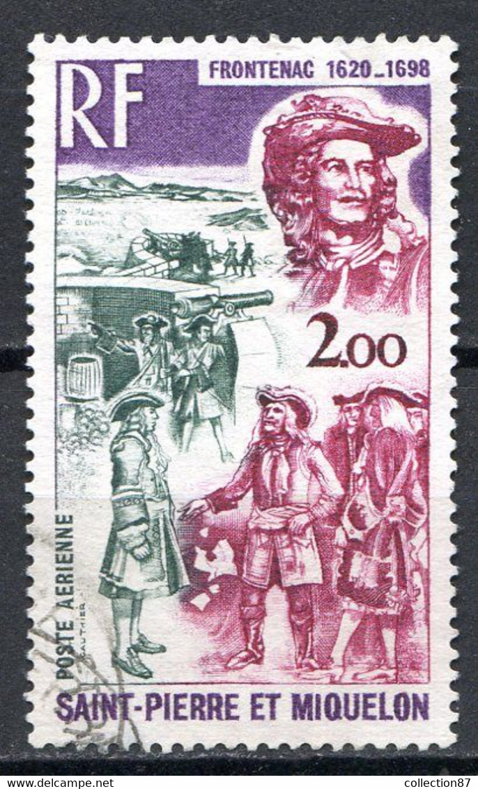 Réf 55 CL2 < -- SAINT PIERRE Et MIQUELON < Yvert PA N° 55 Ø < Oblitéré Ø Used - Used Stamps