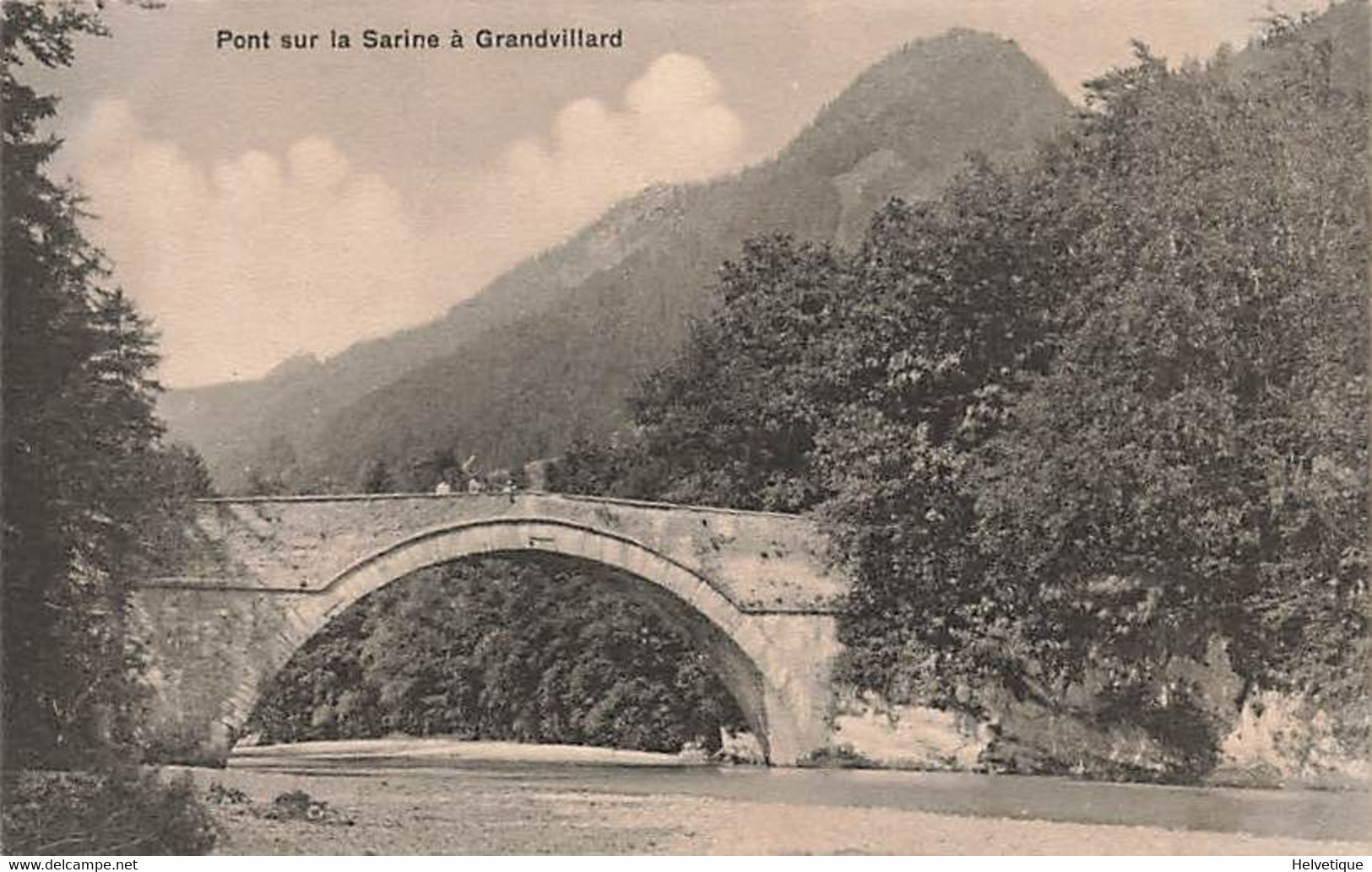 Pont Sur La Sarine à Grandvillard Morel 305 - Grandvillard