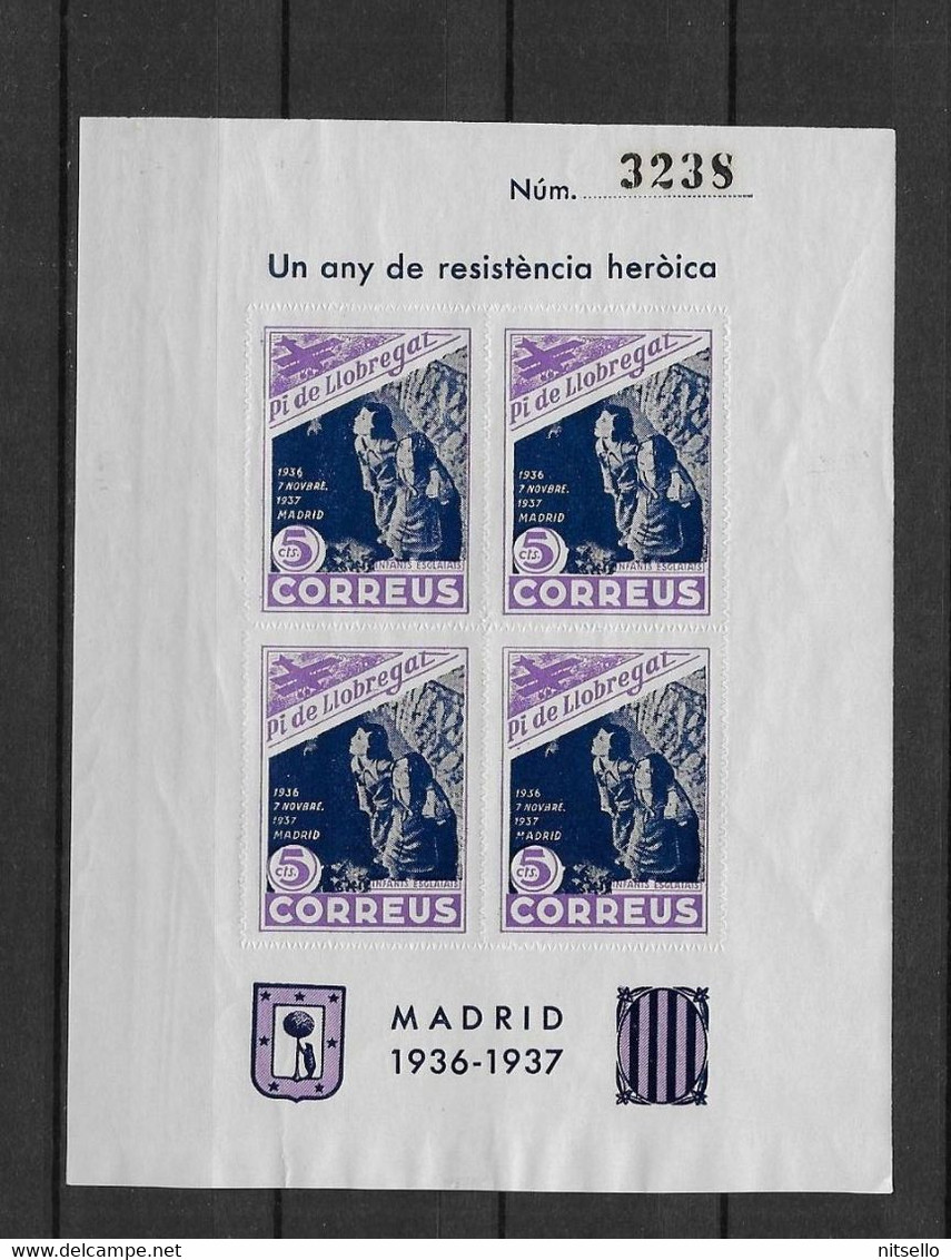 LOTE 2112D /// (C130) GUERRA CIVIL - PI DE LLOBREGAT **MNH .¡¡¡ OFERTA - LIQUIDATION - JE LIQUIDE !!! - Emissioni Repubblicane