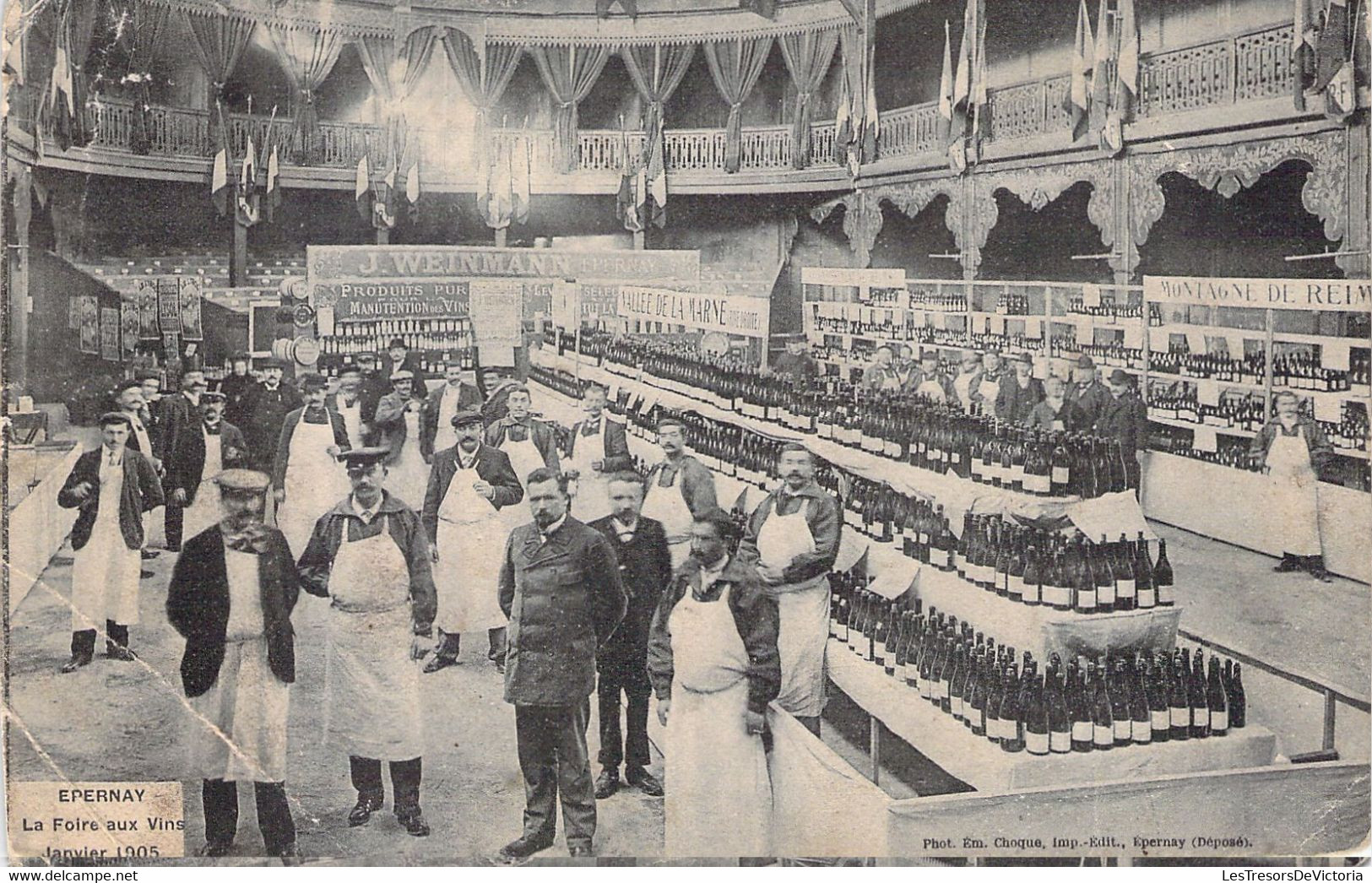 FRANCE - 51 - EPERNAY - La Foire Aux Vins - Janvier 1905 - Carte Postale Ancienne - Epernay