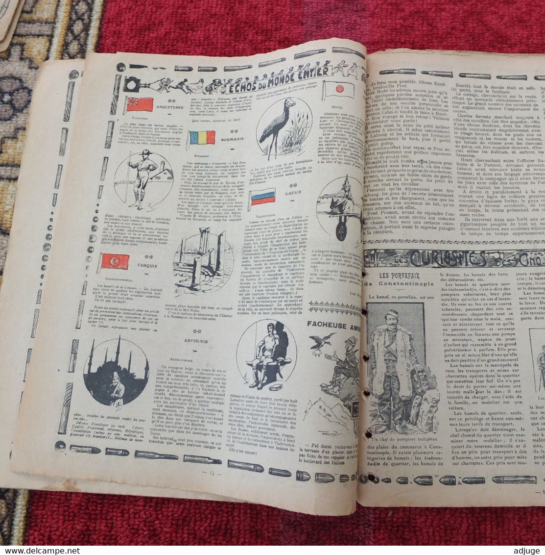 L'INTRÉPIDE -  N° 206 - 26 AVRIL 1914- AVENTURES-VOYAGES-EXPLORATIONS - "L'Evasion Du Capitaine Knifey" ** - L'Intrépide