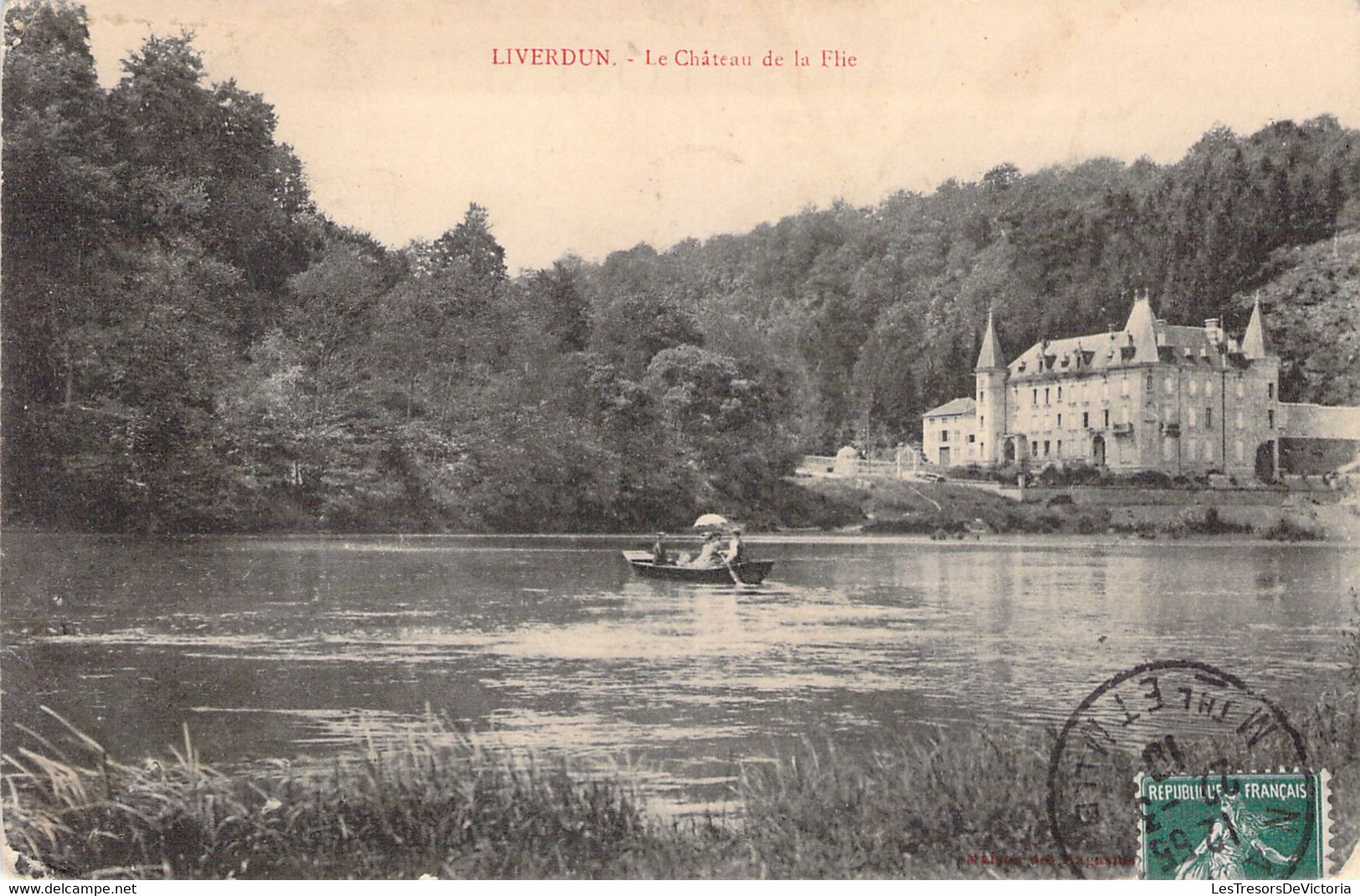 FRANCE - 54 - LIVERDUN - Le Château De La Flie - Carte Postale Ancienne - Liverdun