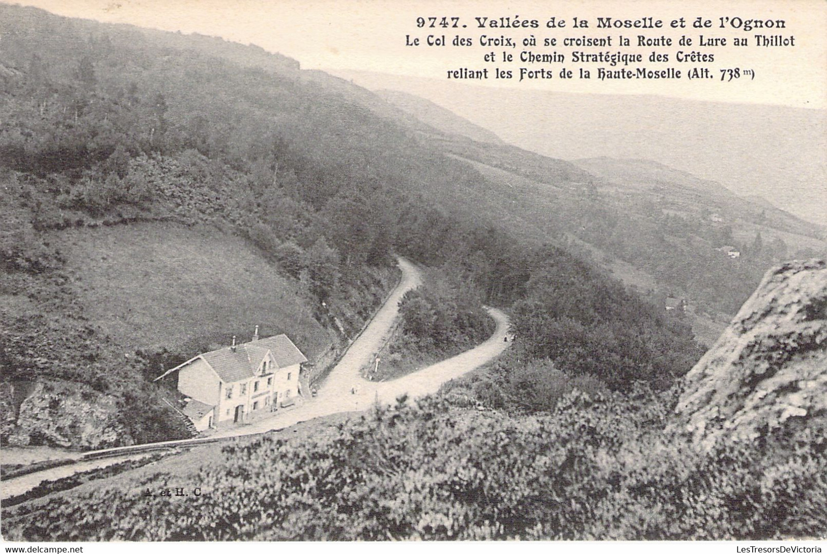 FRANCE - 55 - Vallée De La Moselle Et De L'Ognon - Le Col Des Croix - Carte Postale Ancienne - Autres & Non Classés