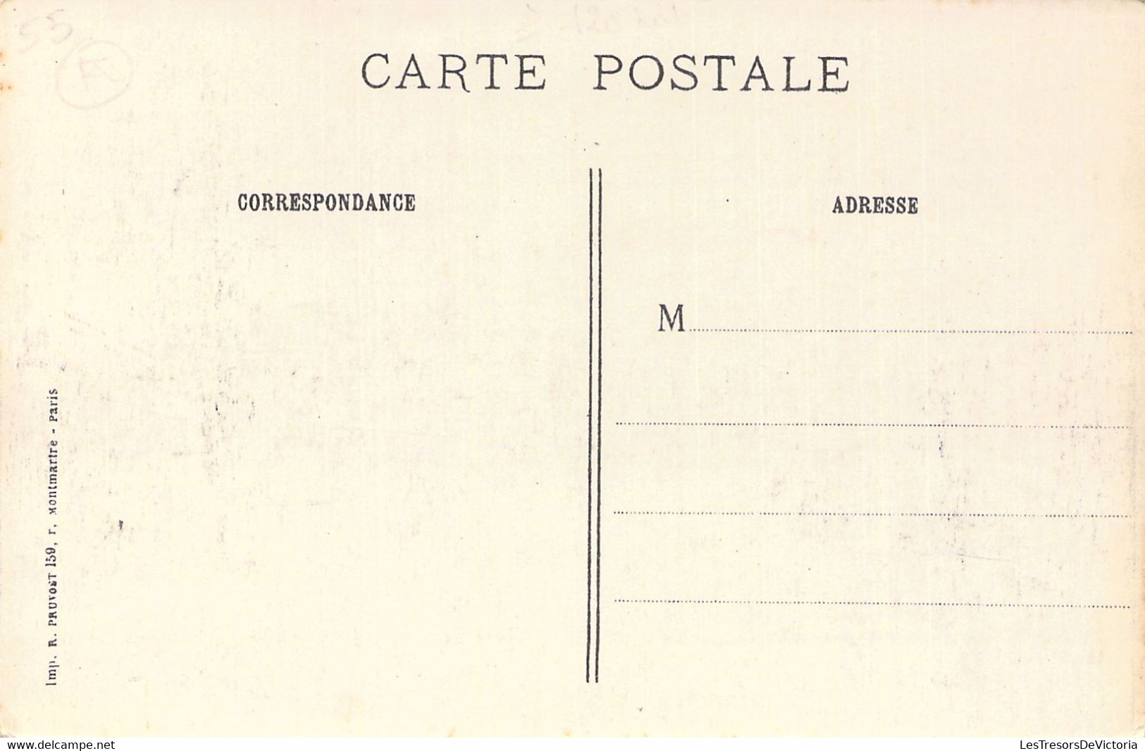 FRANCE - 55 - ERIZE ST DIZIER - Route De Bar Le Duc -  - Carte Postale Ancienne - Autres & Non Classés