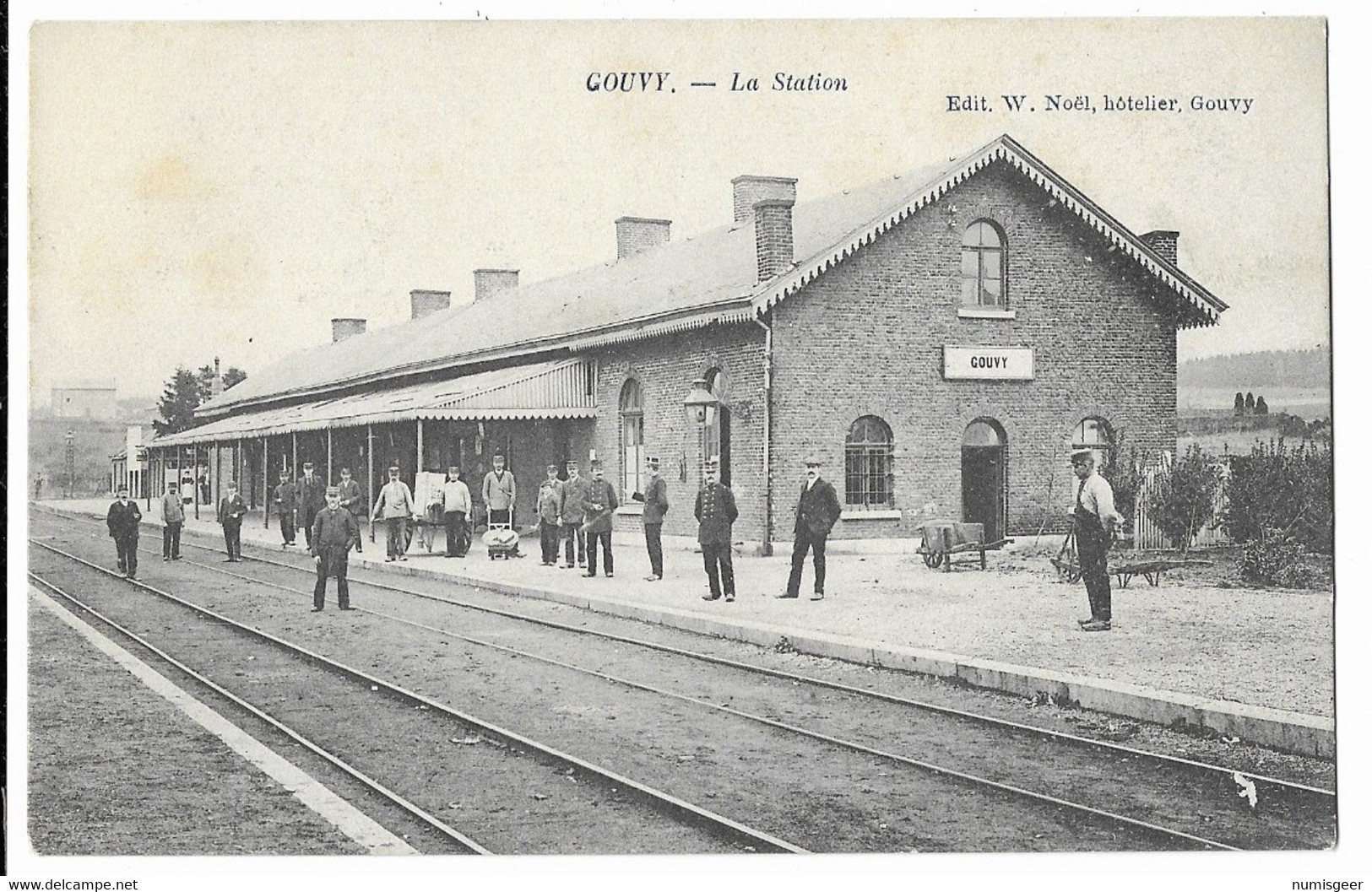 GOUVY  --  La Station  - ( Intérieur  ) - Gouvy