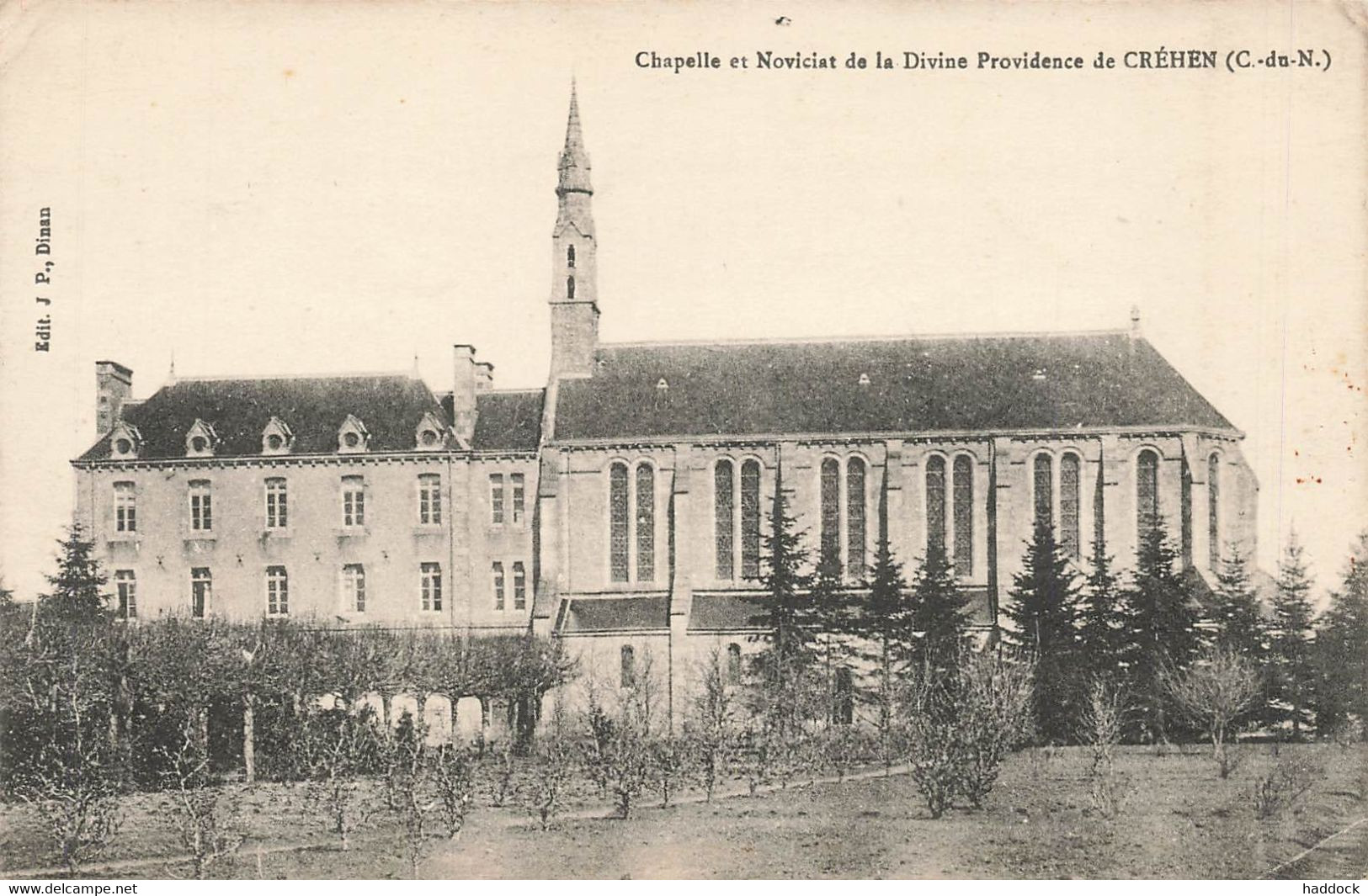 CREHEN : CHAPELLE ET NOVICIAT DE LA DIVINE PROVIDENCE - Créhen