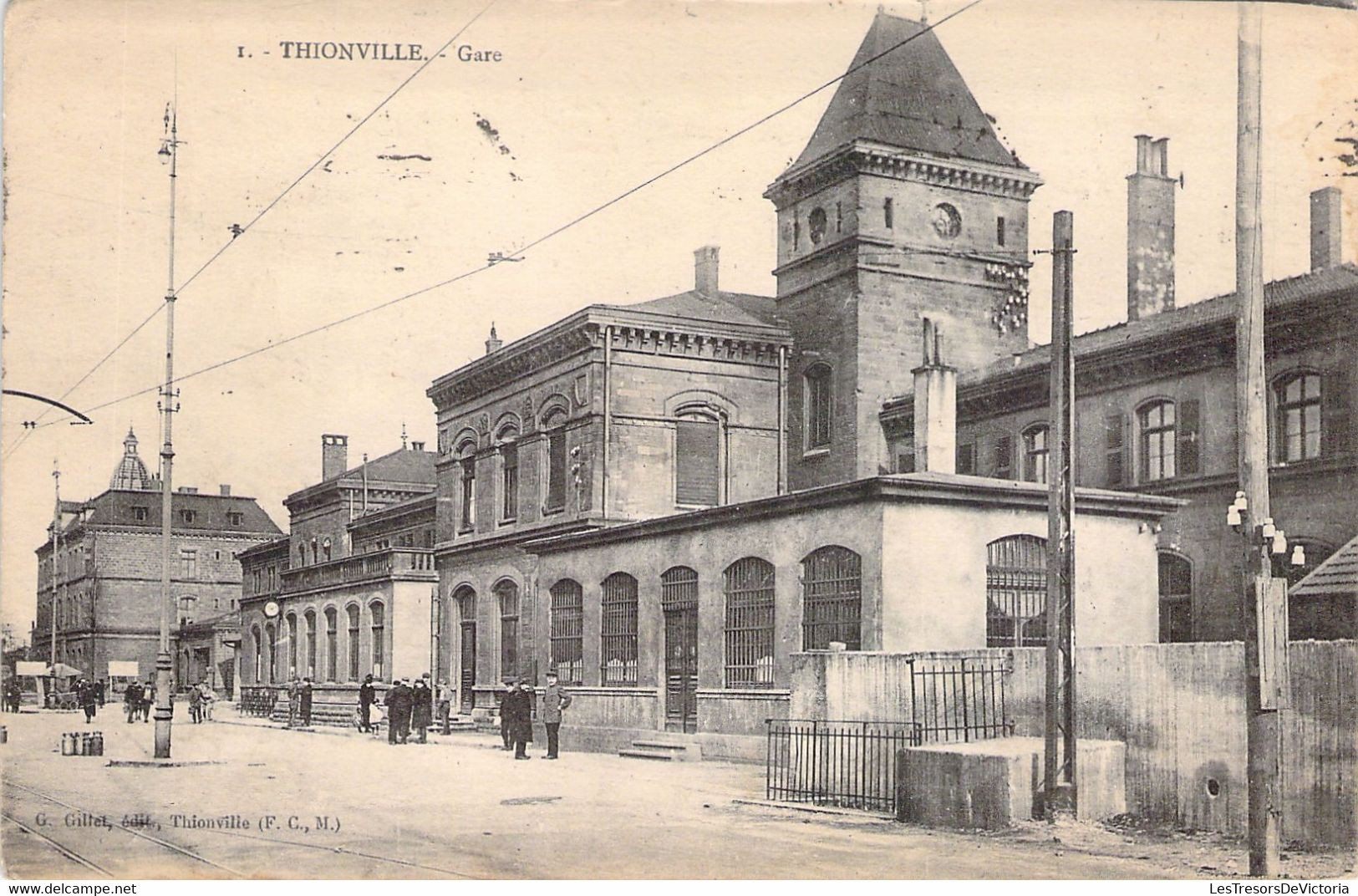 FRANCE - 57 - THIONVILLE - Gare - Carte Postale Ancienne - Thionville