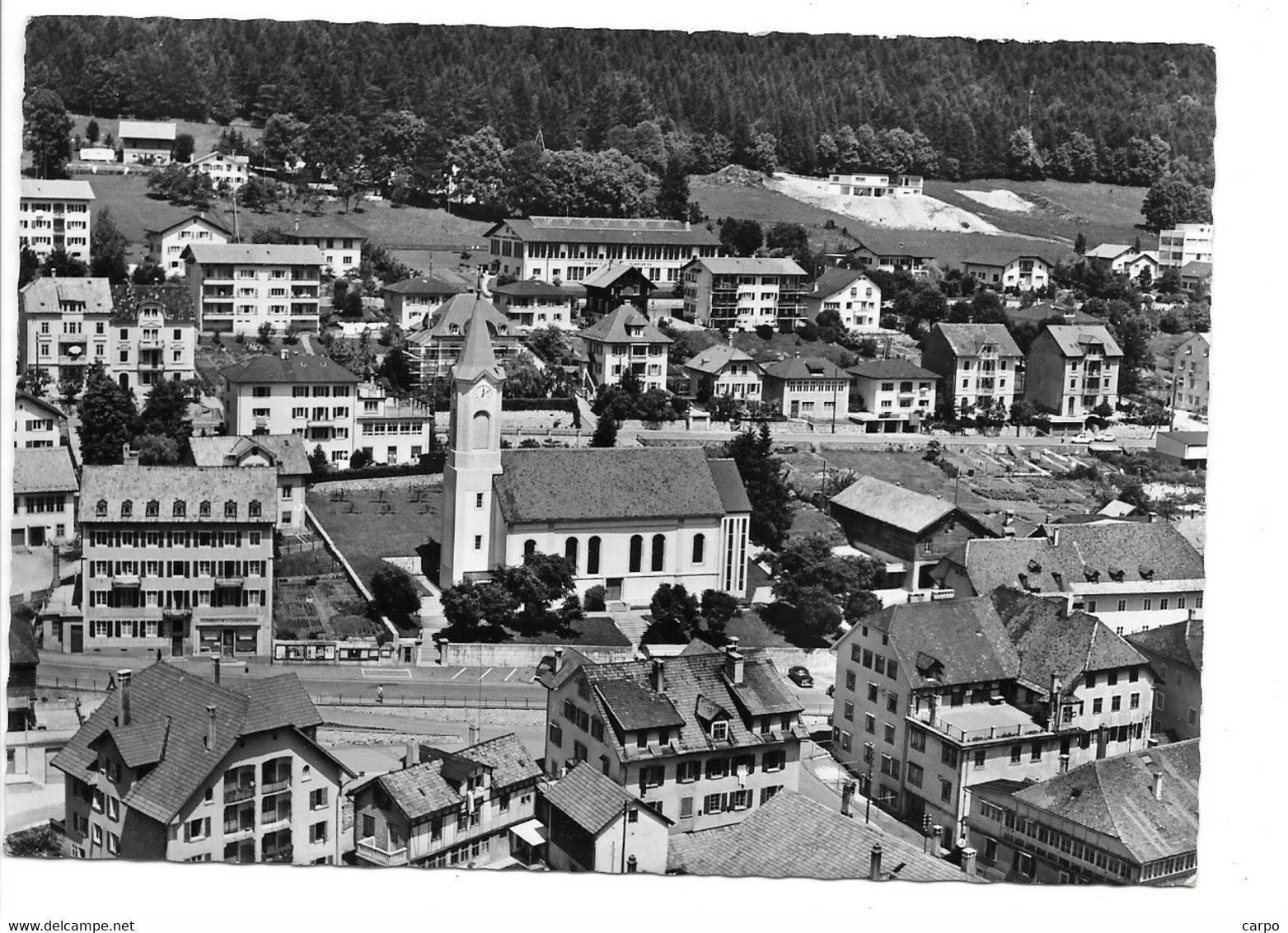 Tramelan. Vue Aérienne. - Tramelan