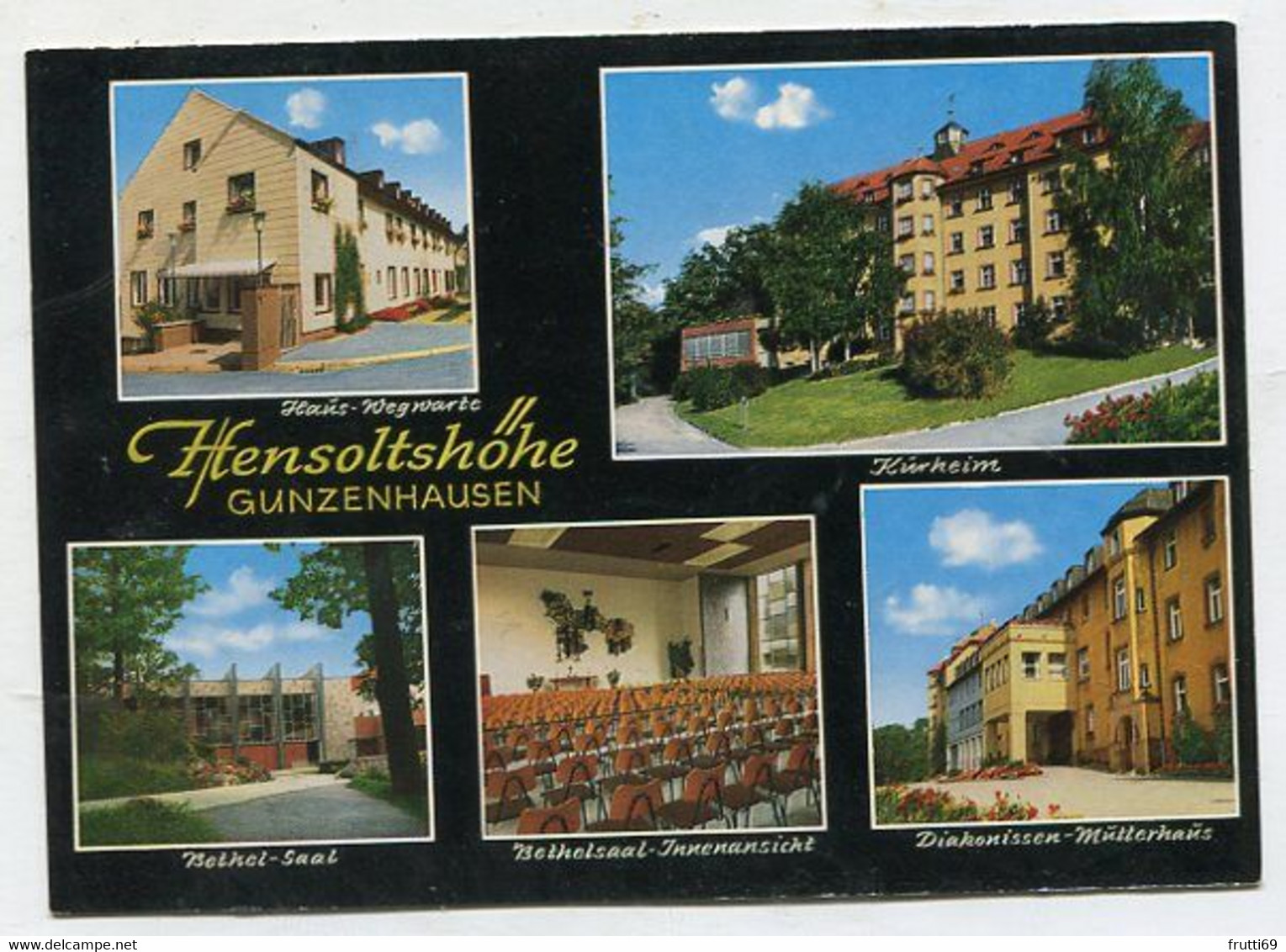 AK 121737 GERMANY - Gunzenhausen - Hensoltshöhe - Gunzenhausen