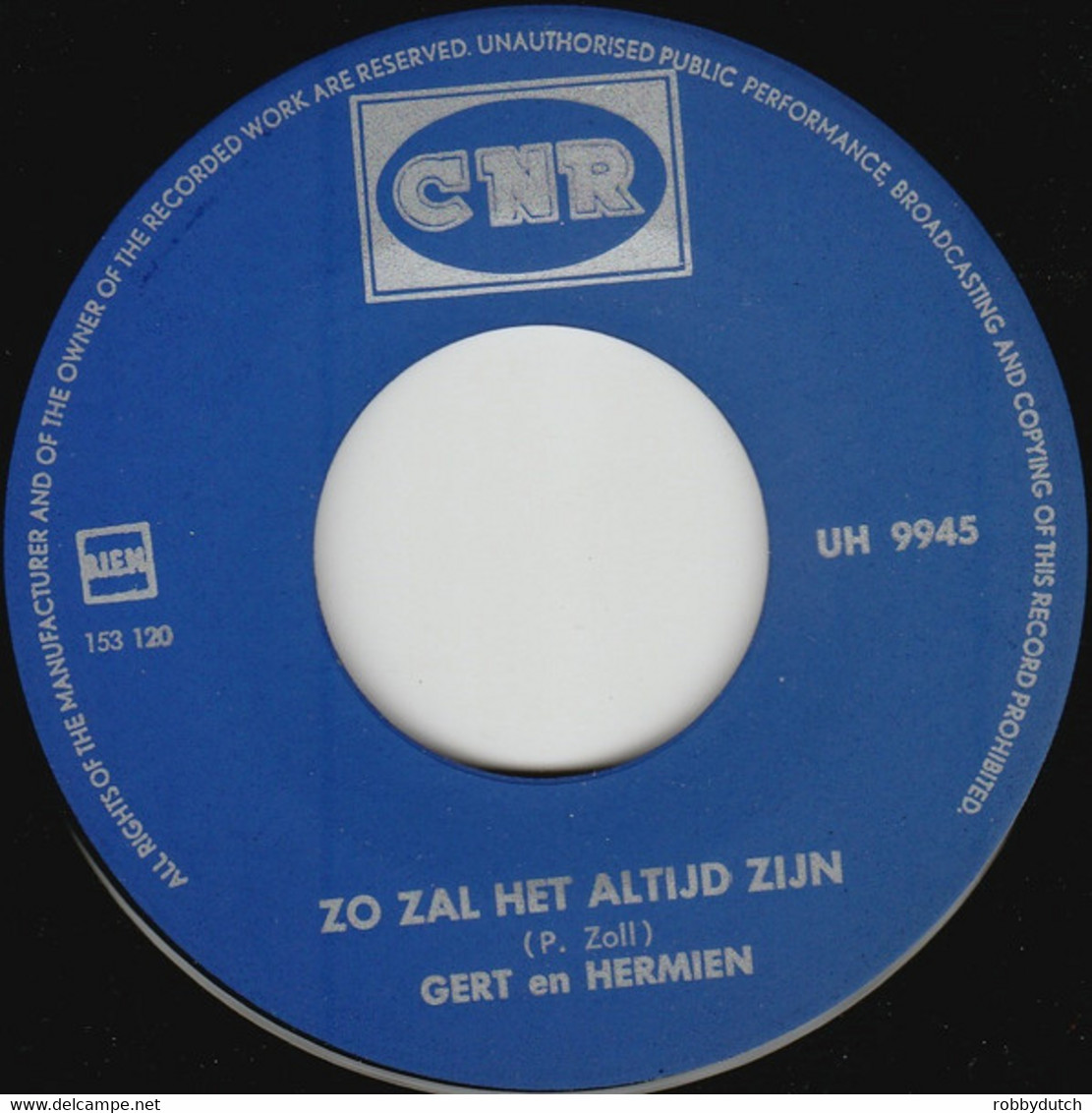 * 7" *  GERT EN HERMIEN - JIJ ALLEEN (Holland 1967 EX-) - Autres - Musique Néerlandaise