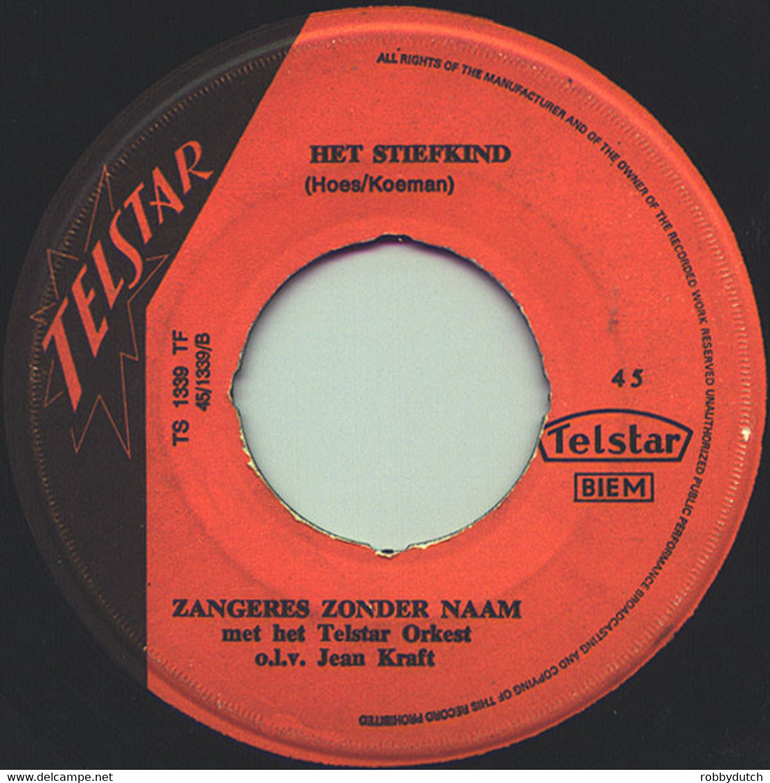 * 7" *  ZANGERES ZONDER NAAM - MAG IK VAN U EEN LIFT MENEER? (Holland 1967) - Other - Dutch Music