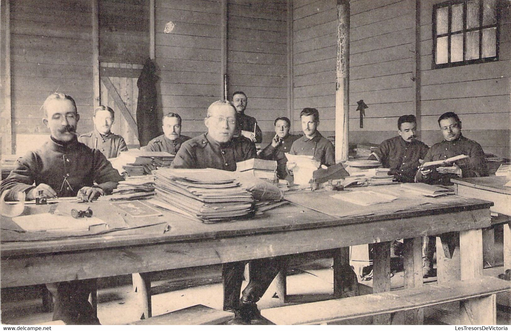 MILITARIA - école De ZEIST - école De Travail - Les Professeurs Se Préparant Pour La Leçon -  Carte Postale Ancienne - Casernes