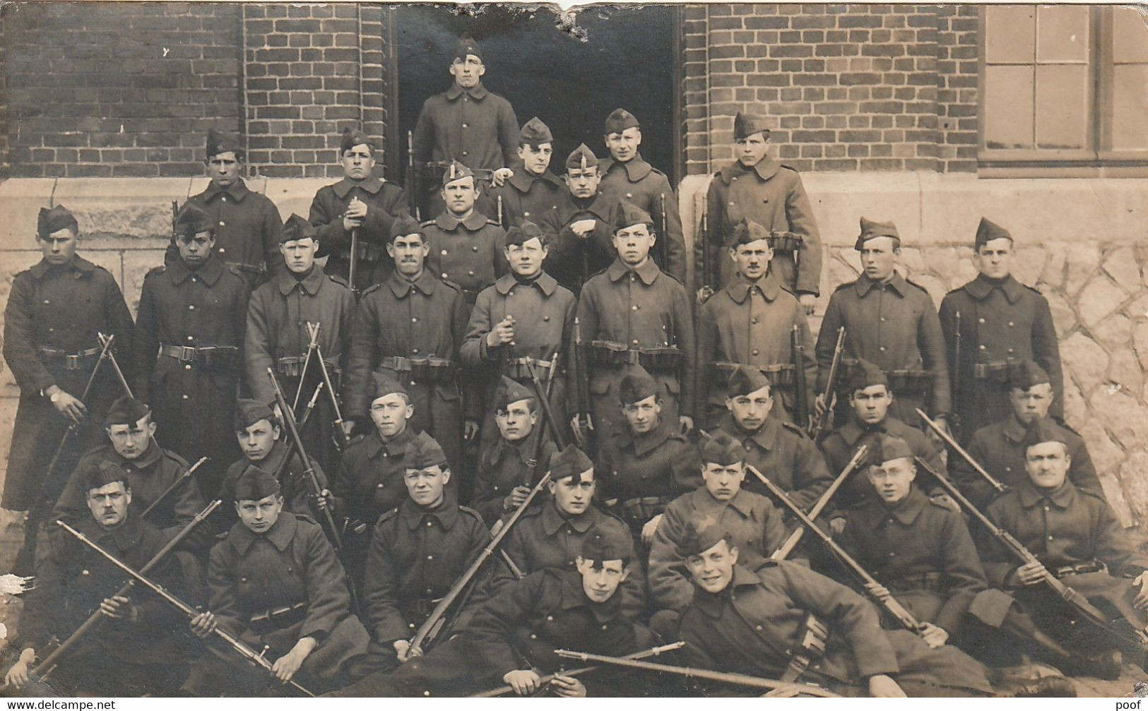 Eksel / Exel : Fotokaart Militairen ( Zie Scan Achterzijde ) - Hechtel-Eksel