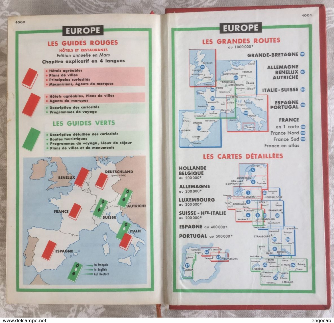 Guide Michelin 1964 B - Michelin-Führer