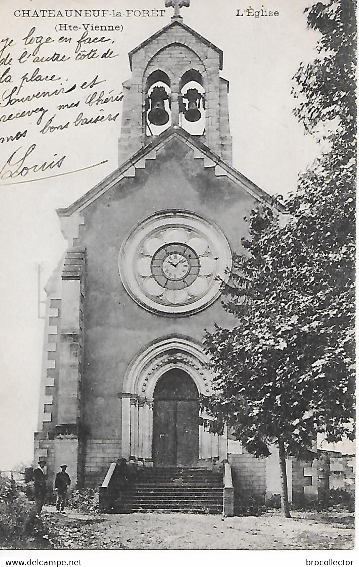 CHATEAUNEUF ( 87 ) -  L' Eglise - Chateauneuf La Foret