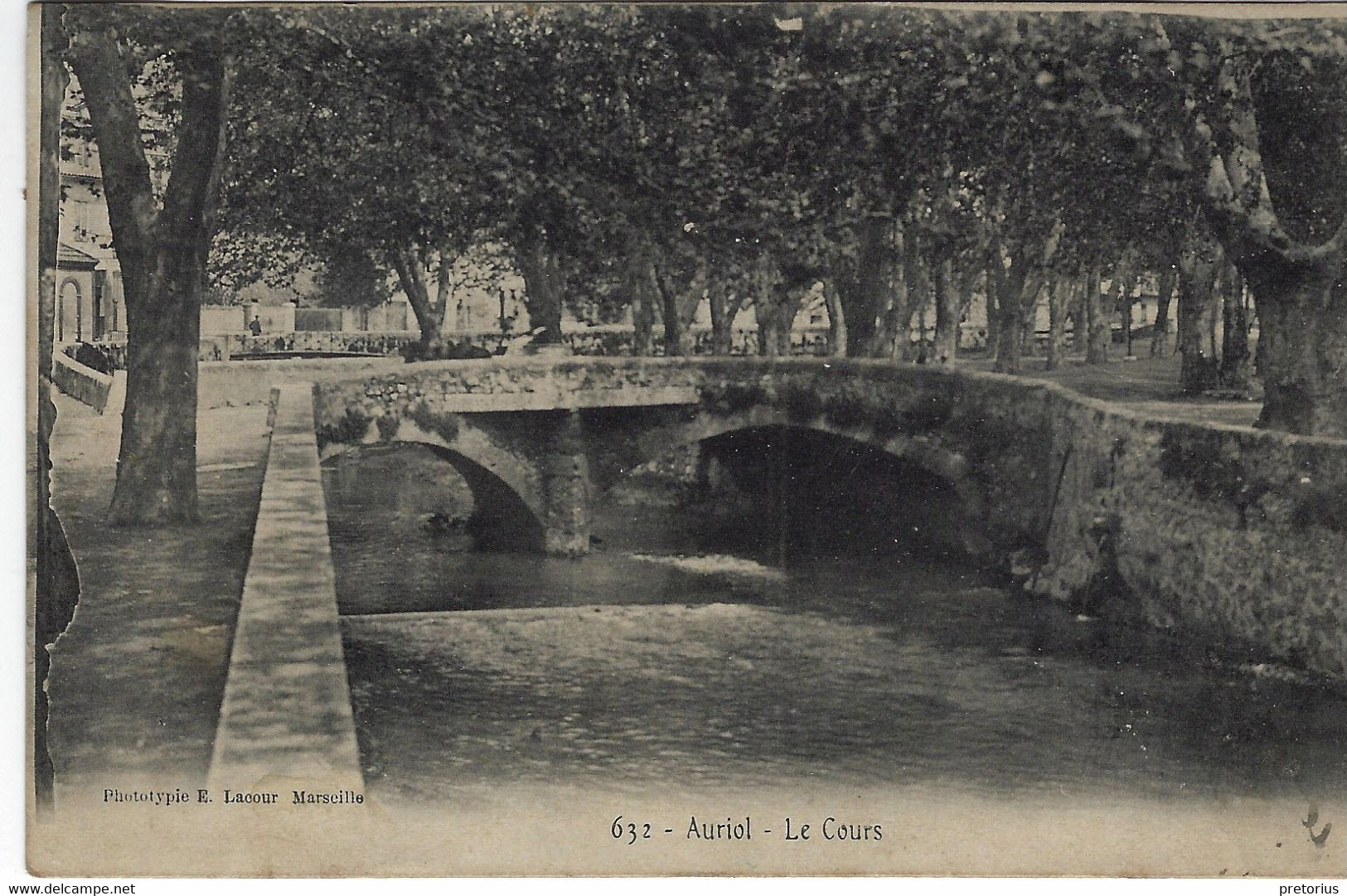 DEPT 13 / AURIOL - LE COURS - 1906 - Auriol