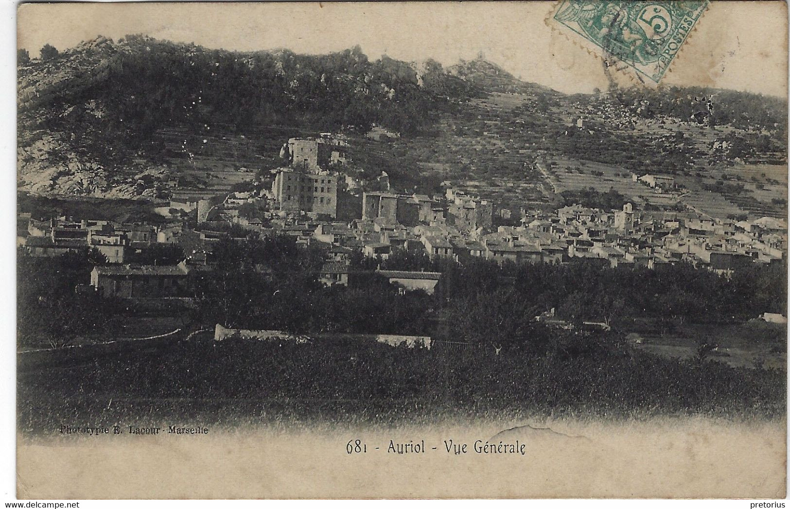 DEPT 13 / AURIOL - 1906 - Auriol