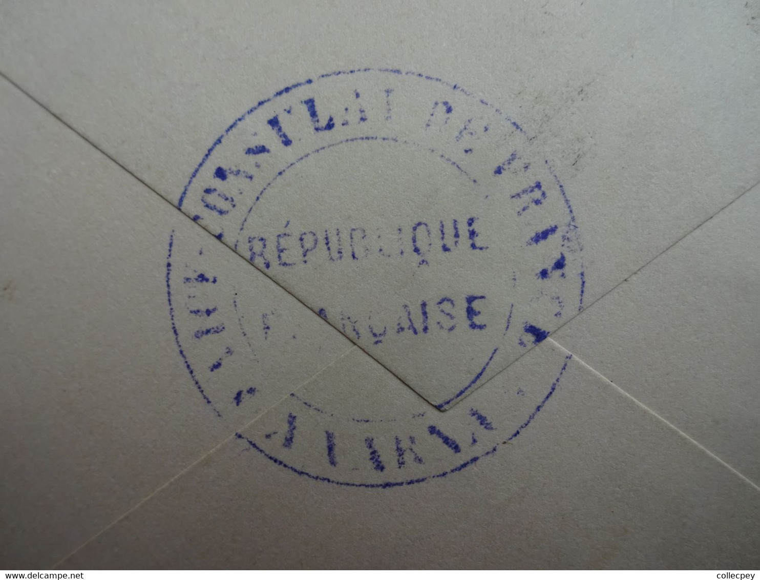 ENVELOPPE LETTRE BULGARIE VARNA Vice Consulat De France Timbre Taxe Oblitération 1902 - Covers & Documents