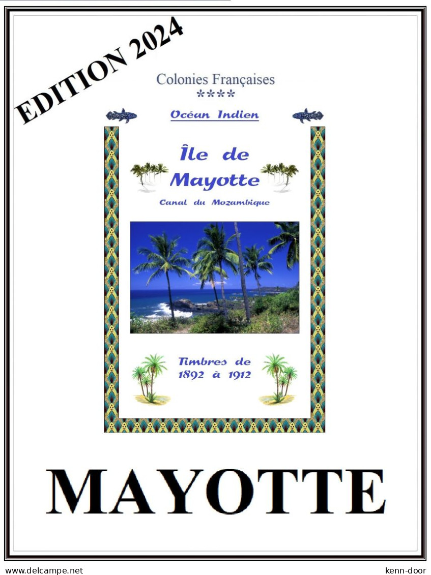 ANJOUAN Album De Timbres à Imprimer Avec  MAYOTTE, MOHELI, GRANDE-COMORE - Other & Unclassified