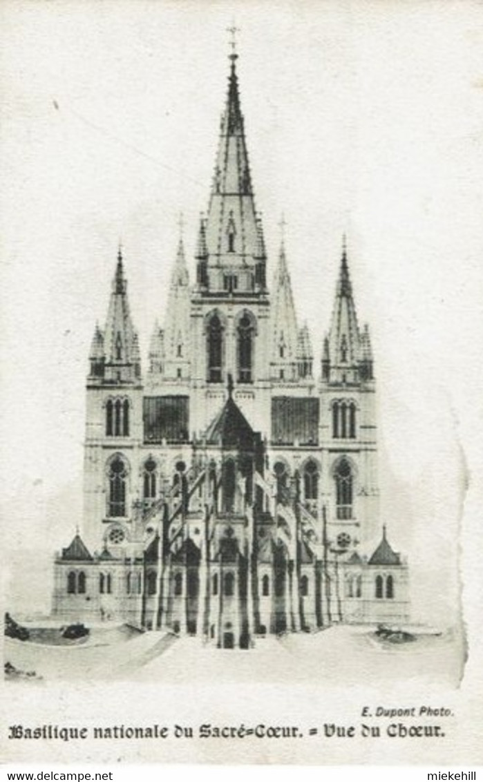 KOEKELBERG-GANSHOREN- BASILIQUE NATIONALE DU SACRE-COEUR-VUE DU CHOEUR - Koekelberg