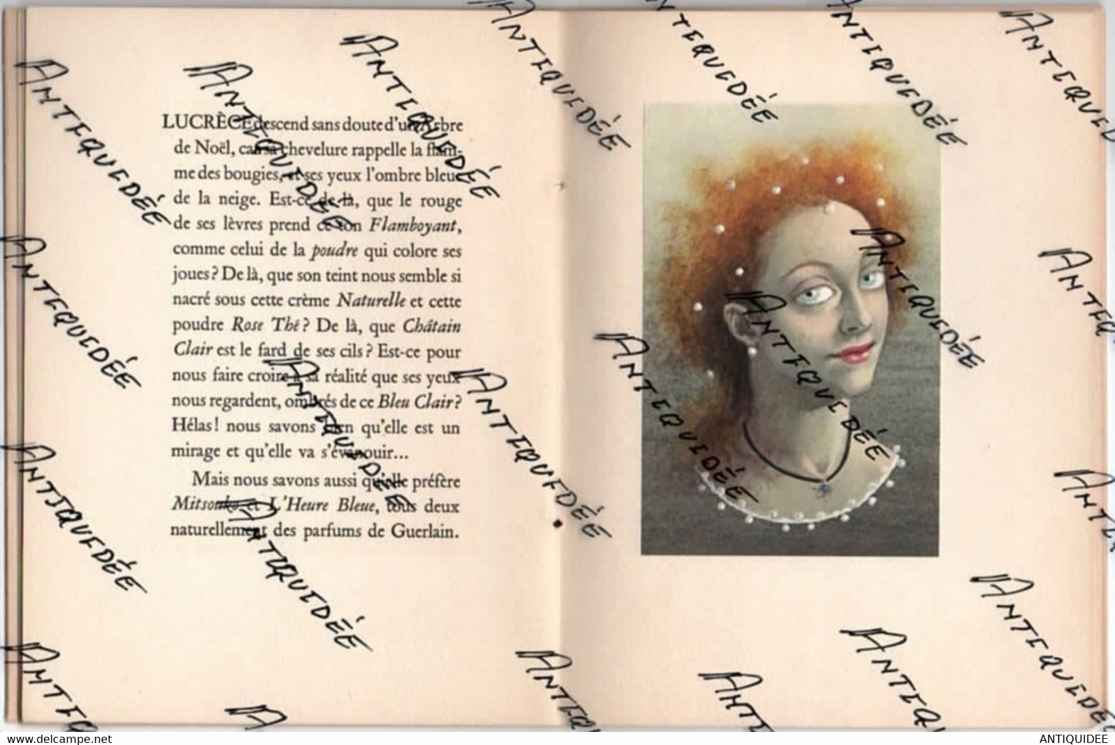 GUERLAIN - CASSANDRE - Edition 1953 - Exemplaire Numéroté Sur Vélin D'Arches - - Livres