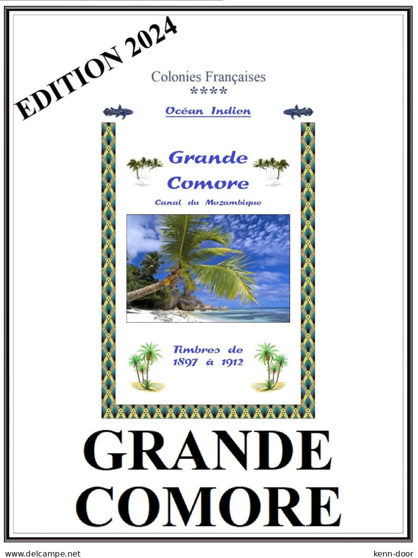 GRANDE-COMORE Album De Timbres à Imprimer  Avec MAYOTTE, ANJOUAN, MOHELI - Other & Unclassified