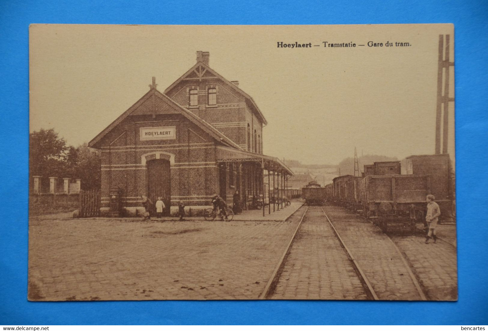 Hoeylaert : Tramstatie - Gare Du Tram. Animée - Höilaart