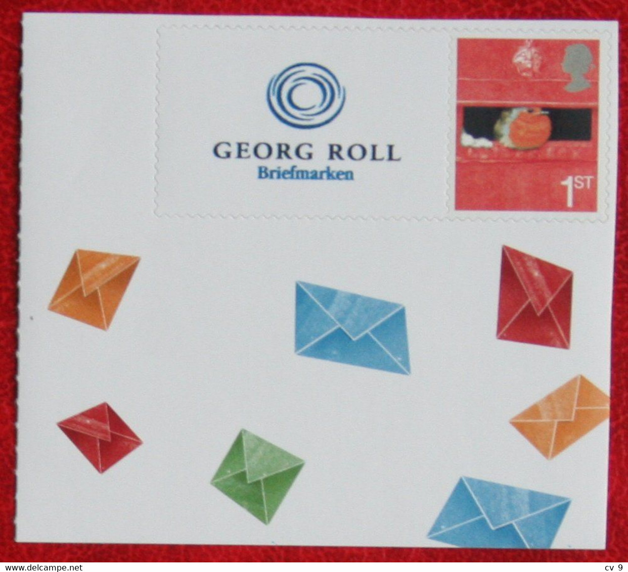 Smiler Smilers Personal Stamp Georg Roll Briefmarken ROBIN Bird POSTFRIS MNH ** ENGLAND GRANDE-BRETAGNE GB GREAT BRITAIN - Personalisierte Briefmarken