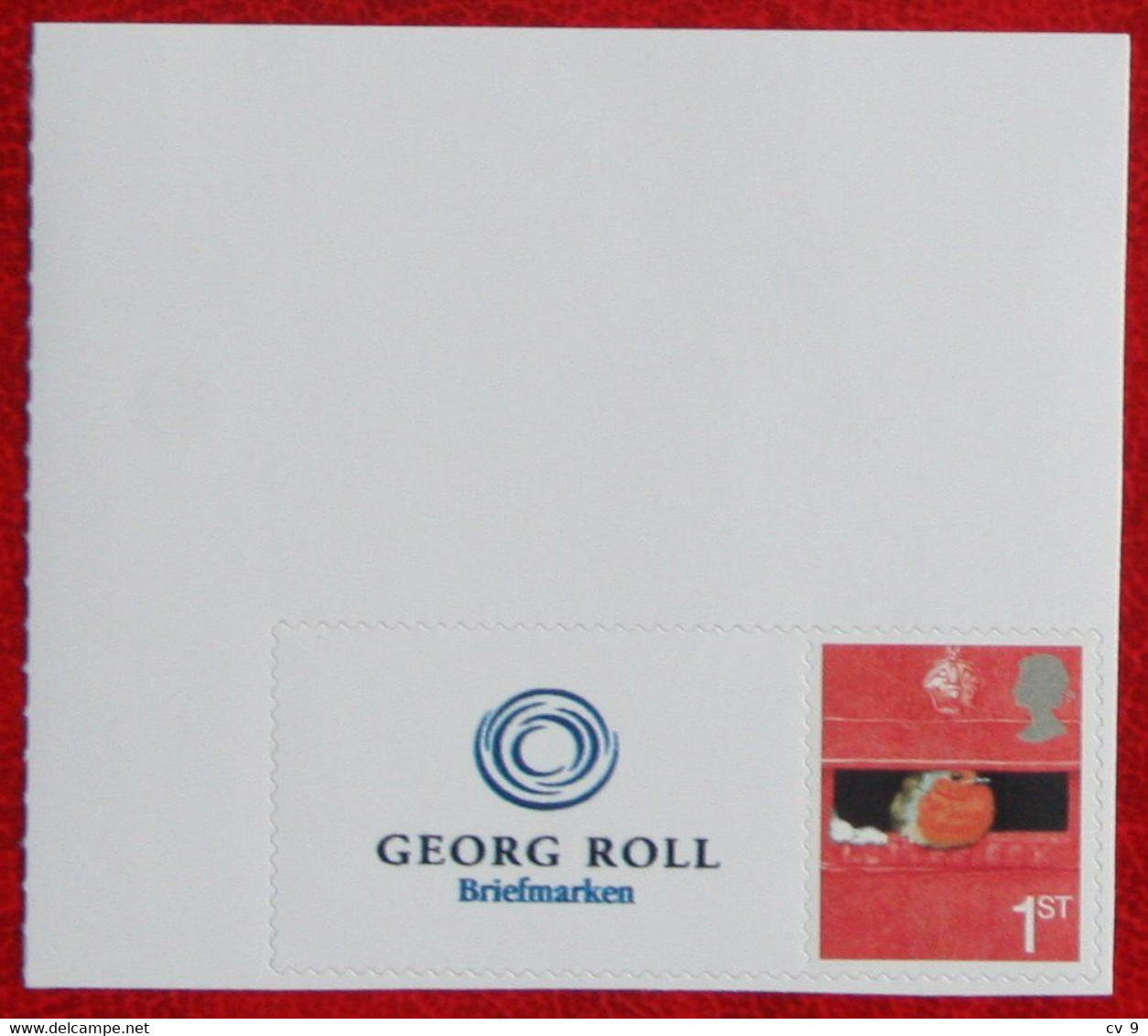 Smiler Smilers Personal Stamp Georg Roll Briefmarken ROBIN Bird POSTFRIS MNH ** ENGLAND GRANDE-BRETAGNE GB GREAT BRITAIN - Francobolli Personalizzati