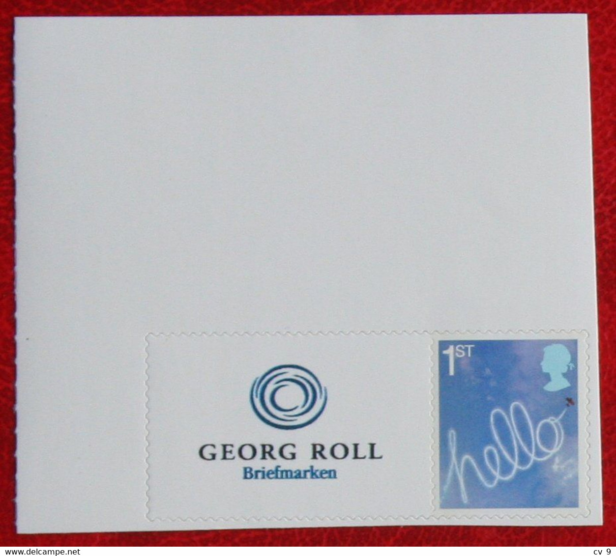 Smiler Smilers Personal Stamp Georg Roll Briefmarken HELLO  POSTFRIS MNH ** ENGLAND GRANDE-BRETAGNE GB GREAT BRITAIN - Smilers Sheets