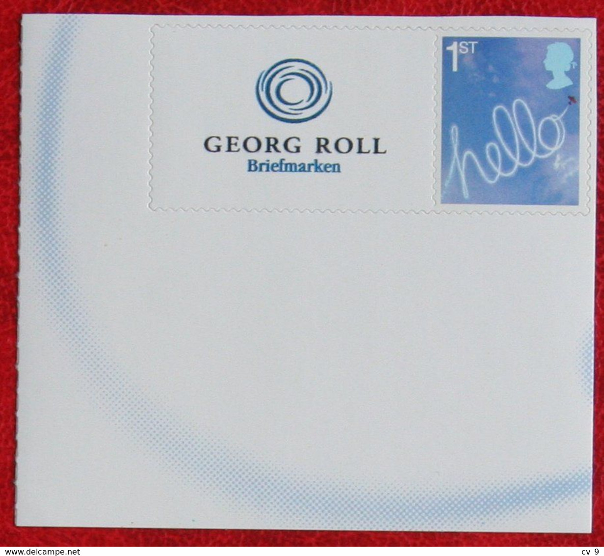 Smiler Smilers Personal Stamp Georg Roll Briefmarken HELLO  POSTFRIS MNH ** ENGLAND GRANDE-BRETAGNE GB GREAT BRITAIN - Personalisierte Briefmarken