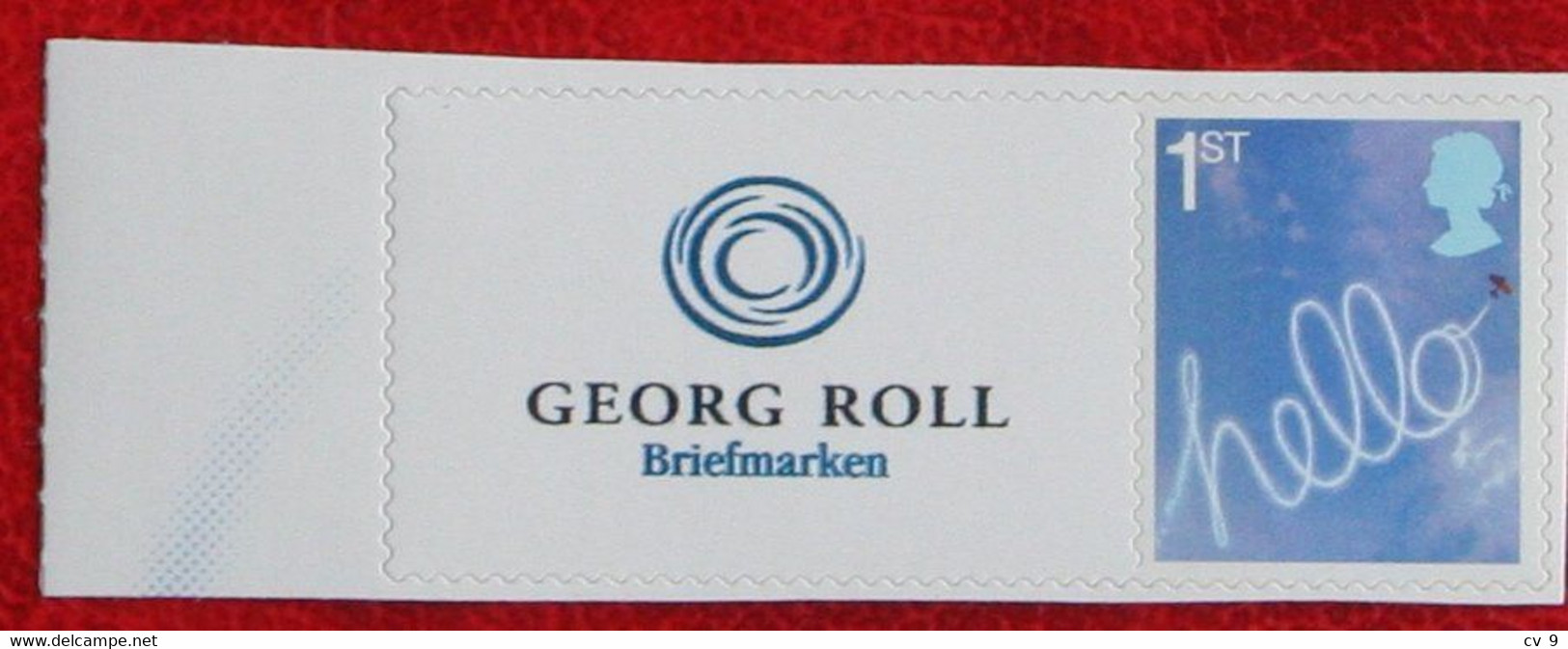 Smiler Smilers Personal Stamp Georg Roll Briefmarken HELLO  POSTFRIS MNH ** ENGLAND GRANDE-BRETAGNE GB GREAT BRITAIN - Francobolli Personalizzati