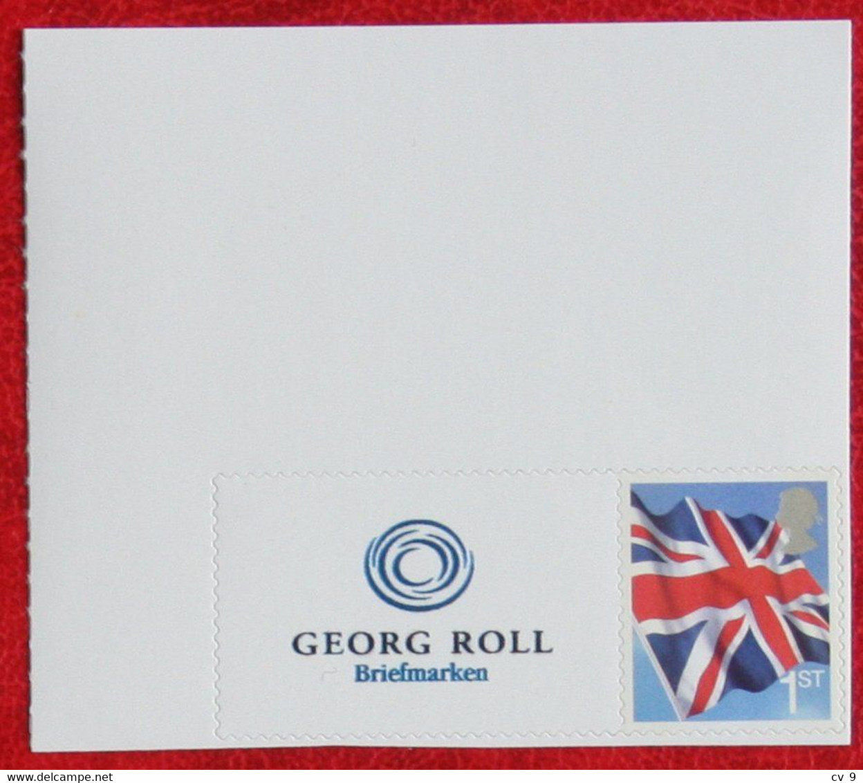 Smiler Smilers Personal Stamp Georg Roll Briefmarken FLAG  POSTFRIS MNH ** ENGLAND GRANDE-BRETAGNE GB GREAT BRITAIN - Francobolli Personalizzati