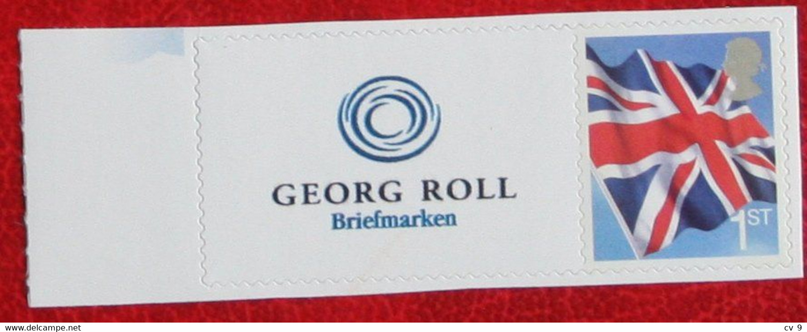 Smiler Smilers Personal Stamp Georg Roll Briefmarken FLAG  POSTFRIS MNH ** ENGLAND GRANDE-BRETAGNE GB GREAT BRITAIN - Francobolli Personalizzati