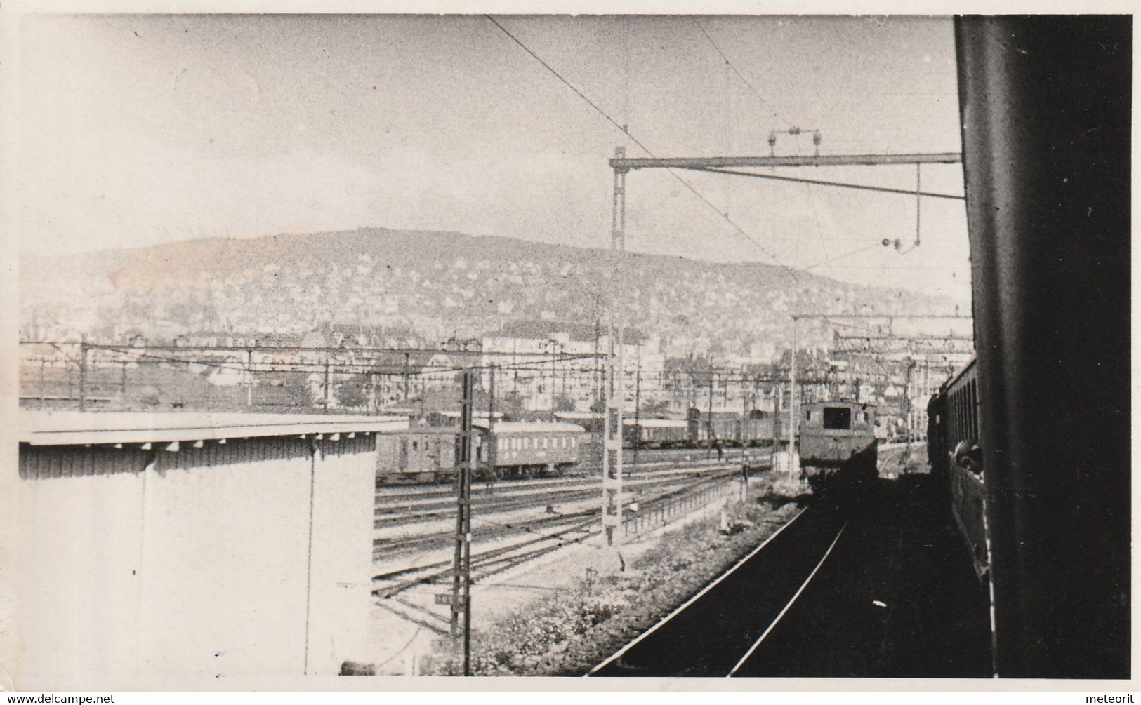 Zürich Bahnhof, Echt Foto, Nicht Gelaufen - Laufen-Uhwiesen 