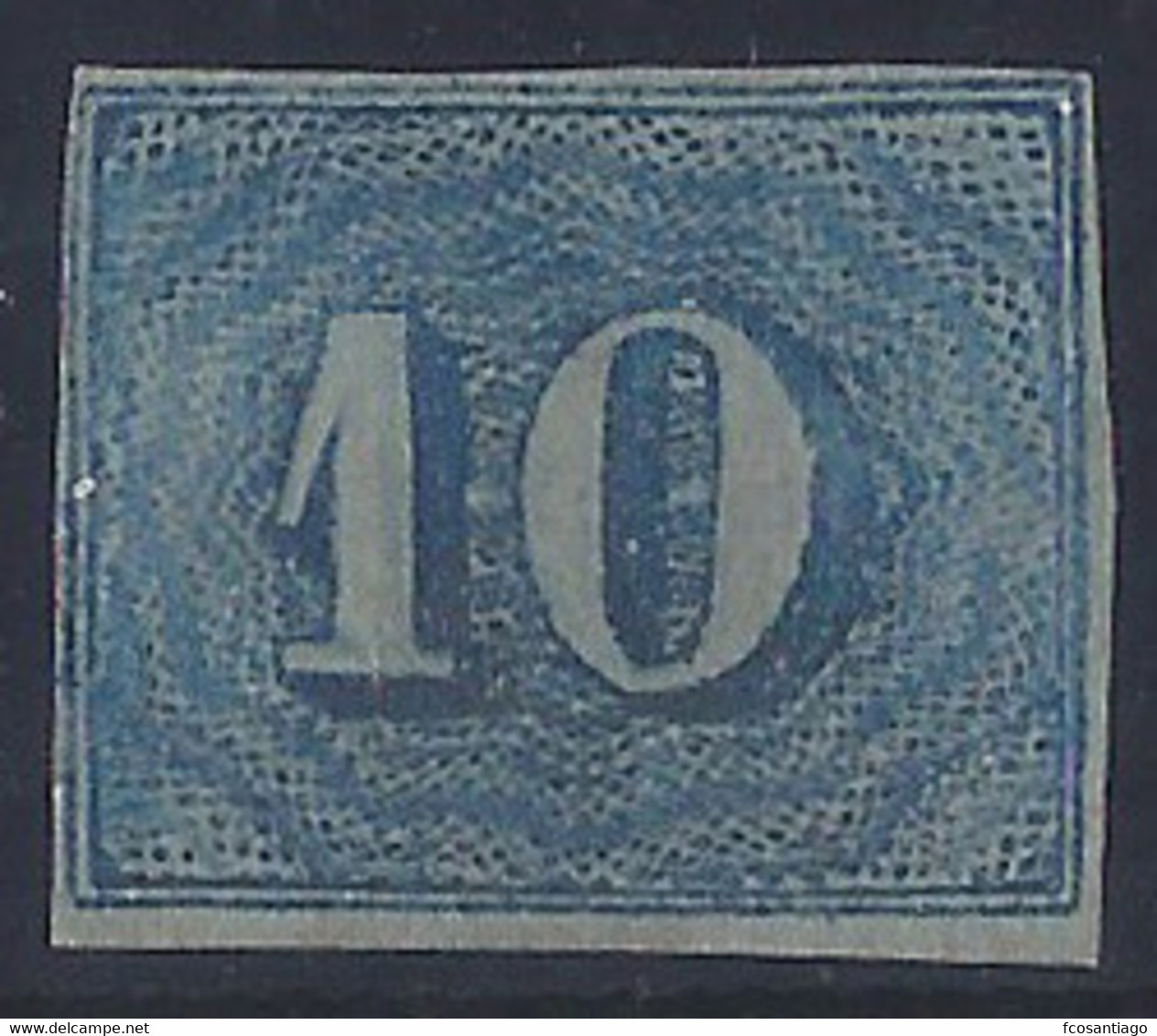 BRASIL 1850/56 - Yvert #19 - MLH * - Ungebraucht