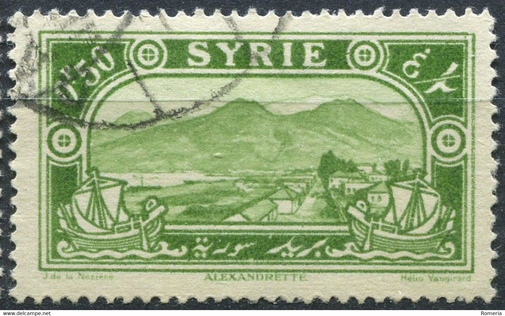 Syrie - 1920 -> 1930 - Lot Timbres Syrie (Colonie Française) + 2 Timbres République Syrie - Obl. - Nºs Dans Description - Oblitérés