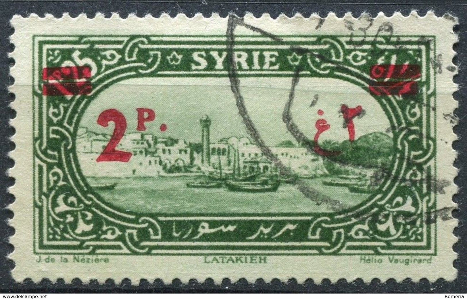 Syrie - 1920 -> 1930 - Lot timbres Syrie (Colonie Française) + 2 timbres République Syrie - obl. - nºs dans description