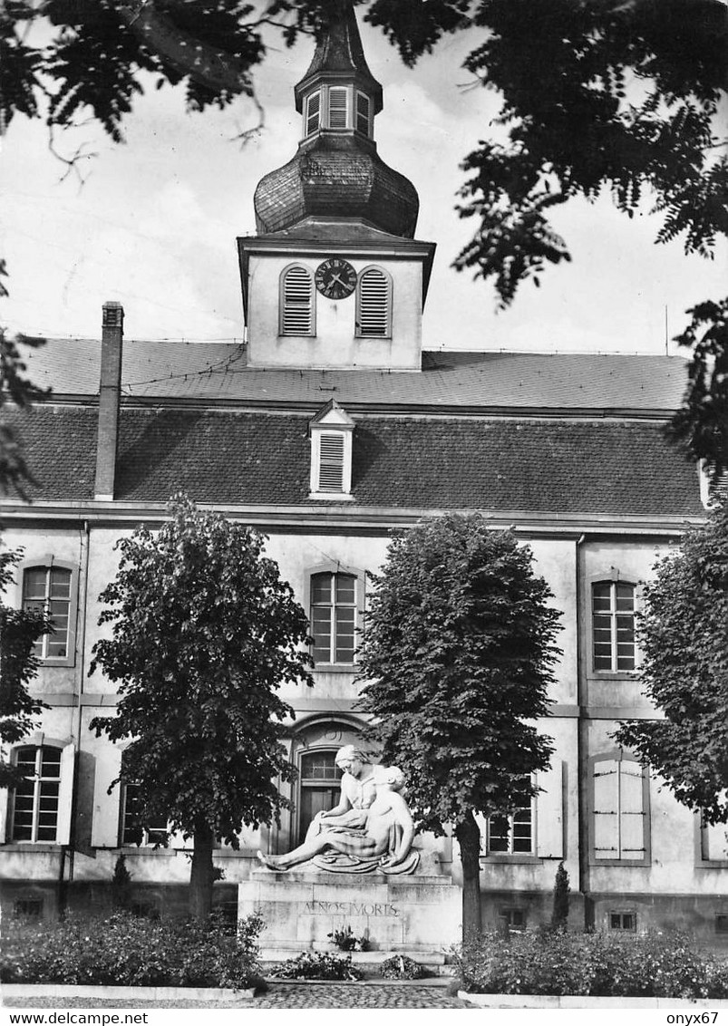 GF-BRUMATH-67-Bas-Rhin-Eglise Du  Château-Monument Aux Morts Sculpteur Ch. Herbert - Brumath