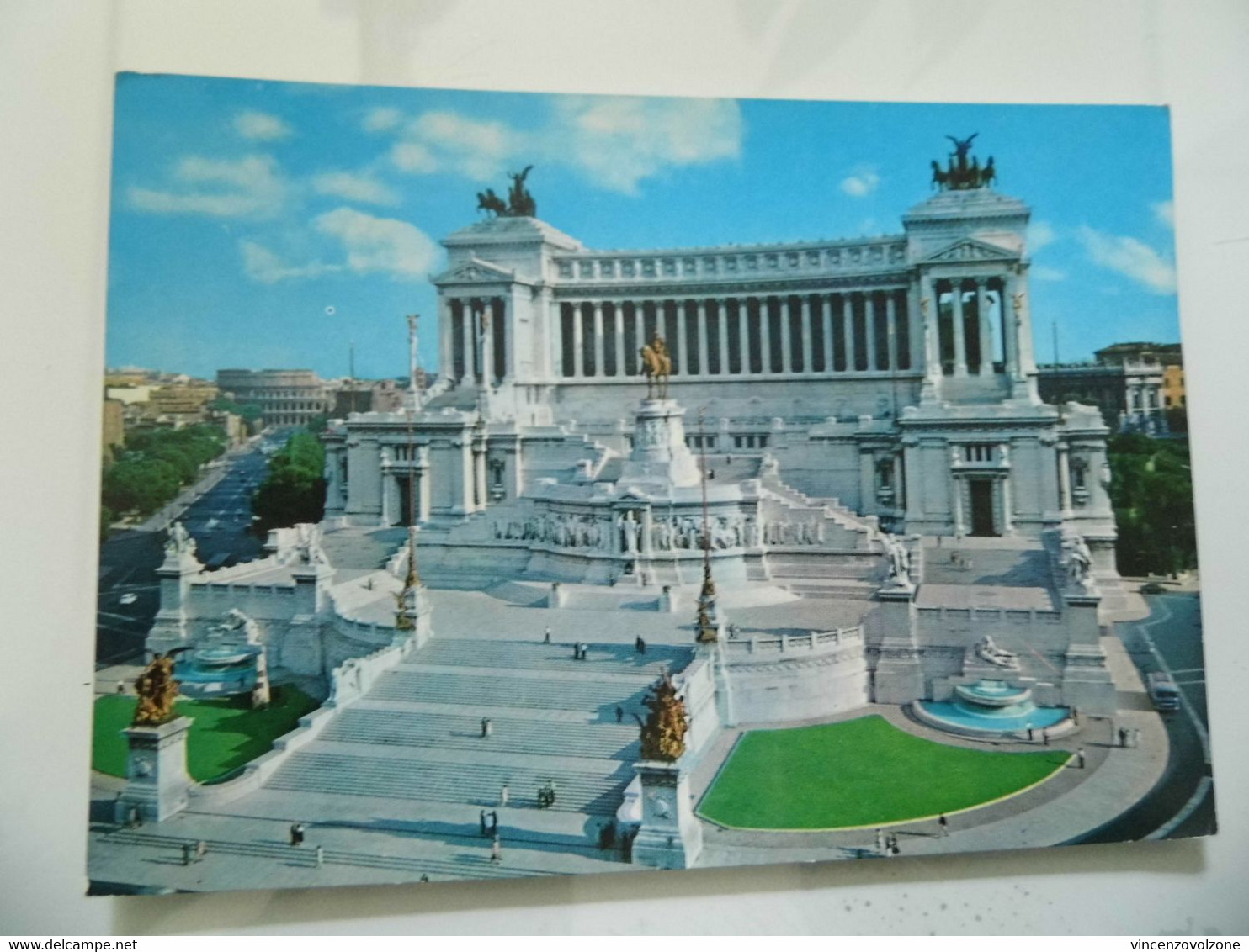 Cartolina Viaggiata "ROMA Altare Della Patria" 1968 - Altare Della Patria