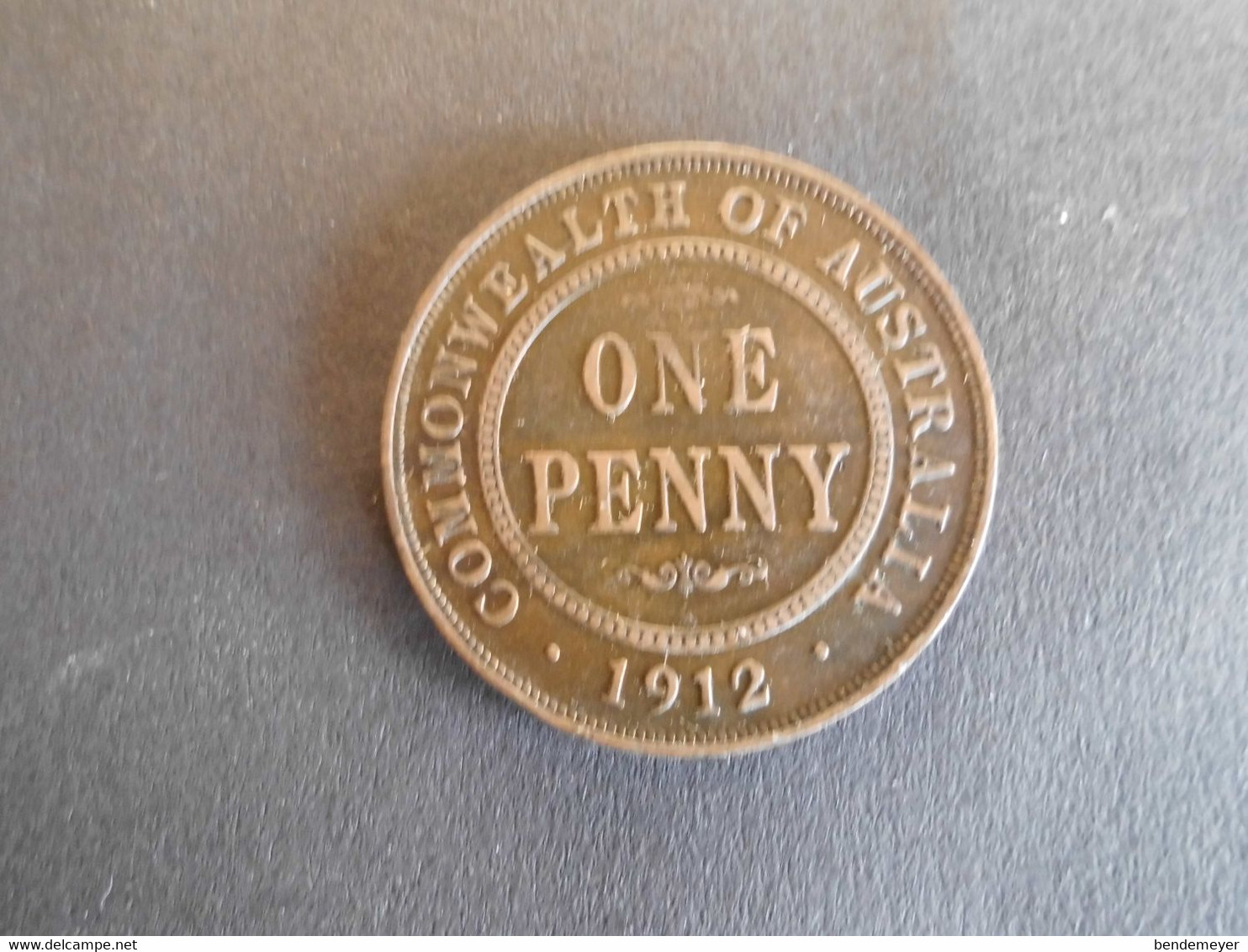 AUSTRALIA - PENNY - GEORGE V- 1912 - ½ Penny