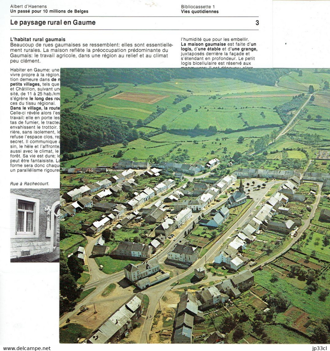 Le Paysage Rural En Gaume (Gérouville Vu Du Ciel, Meix-devant-Virton, Rachecourt) - Didactische Kaarten