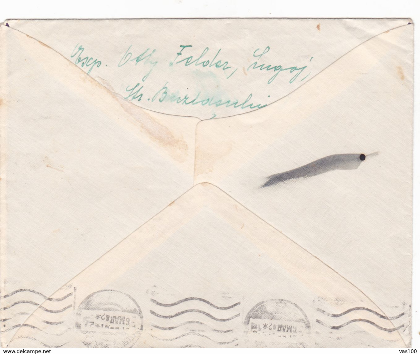Romania, 1942, WWII Military Censored Stationery COVERS, TIMISOARA  Postmark - Lettres 2ème Guerre Mondiale