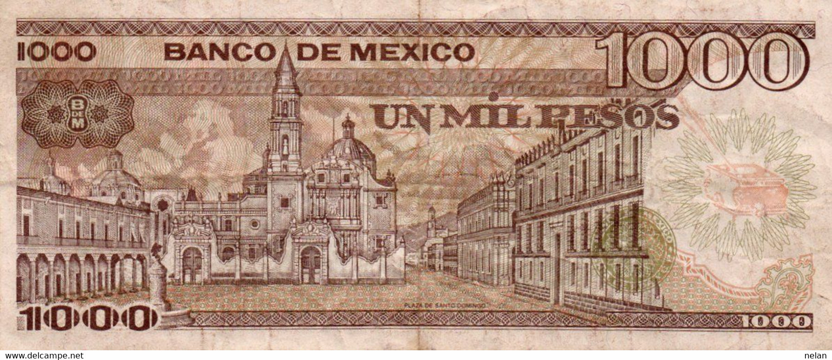 MEXICO 1000 PESOS 1984  P-81a.15 - Mexico