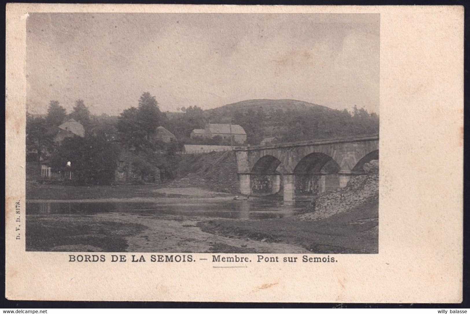 +++ CPA - MEMBRE - Pont Sur La Semois - DVD 8178    // - Vresse-sur-Semois