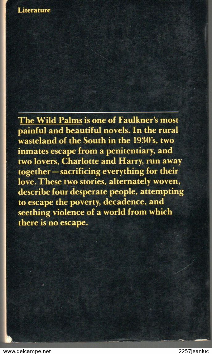 Romans  * The Wild Palms William Faulkner    * Edition  Panther Books  1966 - Other & Unclassified