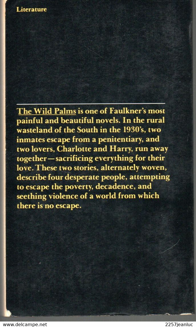 Romans  * The Wild Palms William Faulkner    * Edition  Panther Books  1966 - Sonstige & Ohne Zuordnung